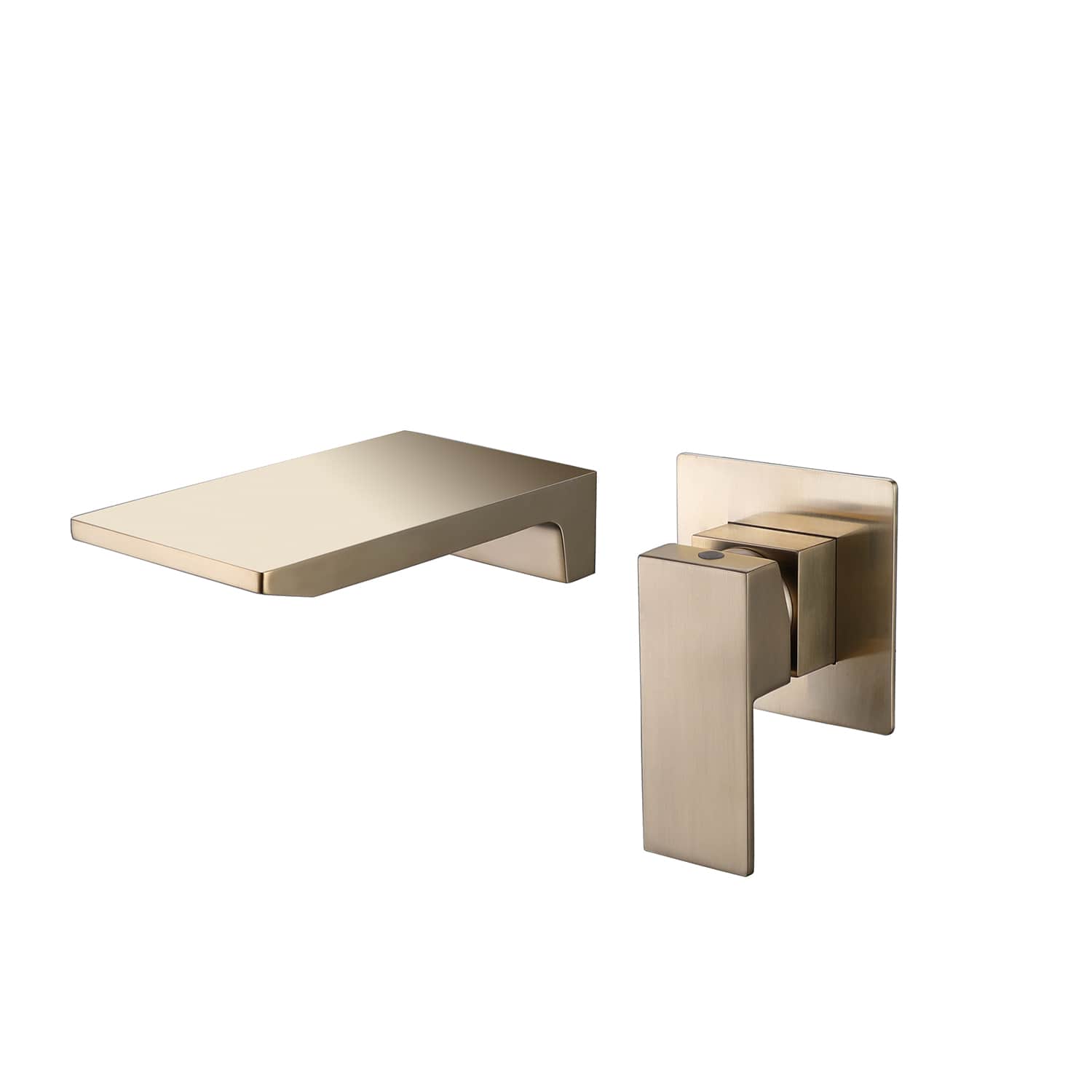 Modern Design Waterfall Wall Mounted Bathroom Hand Wash Basin Faucets-2